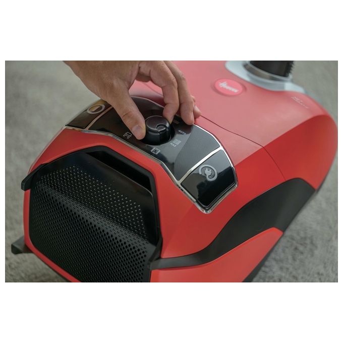 Hoover HE710HM011 H-Energy 700 Aspirapolvere a Traino con Sacco 5 L 850W 64 dB colore Rosso