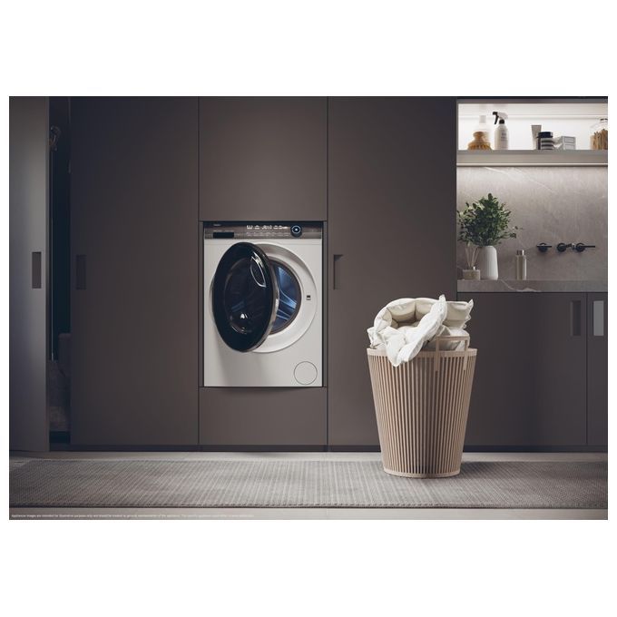 Haier I-Pro Series 7 HW90-B14IGIU1-IT Lavatrice Caricamento Frontale 9Kg 1400 Giri-min Classe Energetica B Bianco