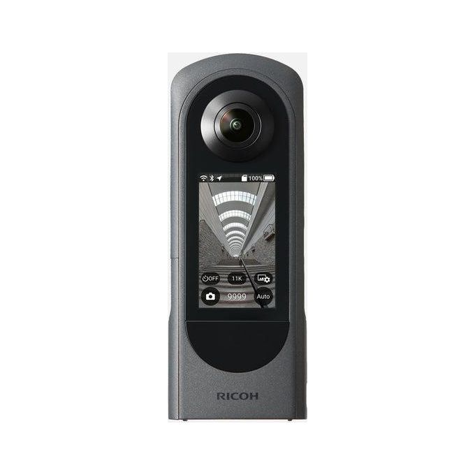 Ricoh 910846 Theta X 2023 Videocamera 360° 48 MP 5.7K Touchscreen Batteria Sostituibile Memoria 46 GB + MicroSDXC colore Nero