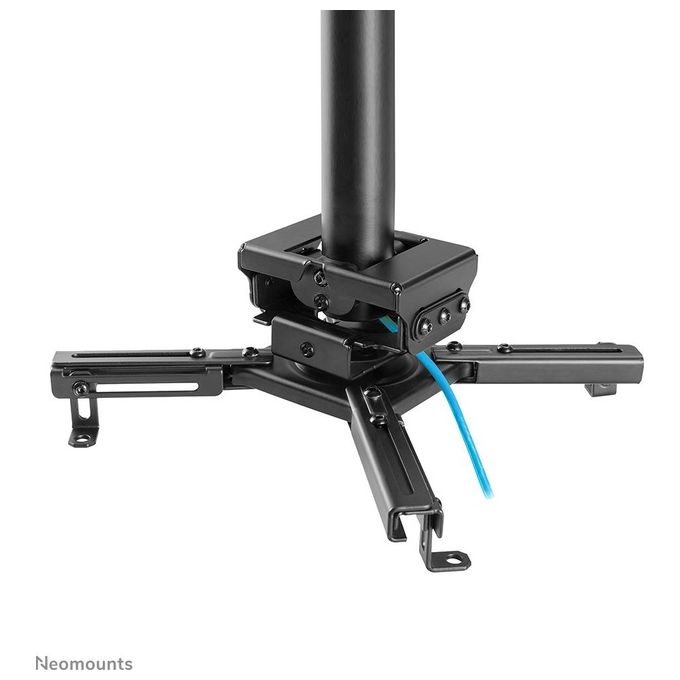 Neomounts CL25-530BL1 Supporto a soffitto per proiettore capacita' 45 Kg regolazione completa inclinazione ±20° rotazione 360° gestione cavi interna colore Nero