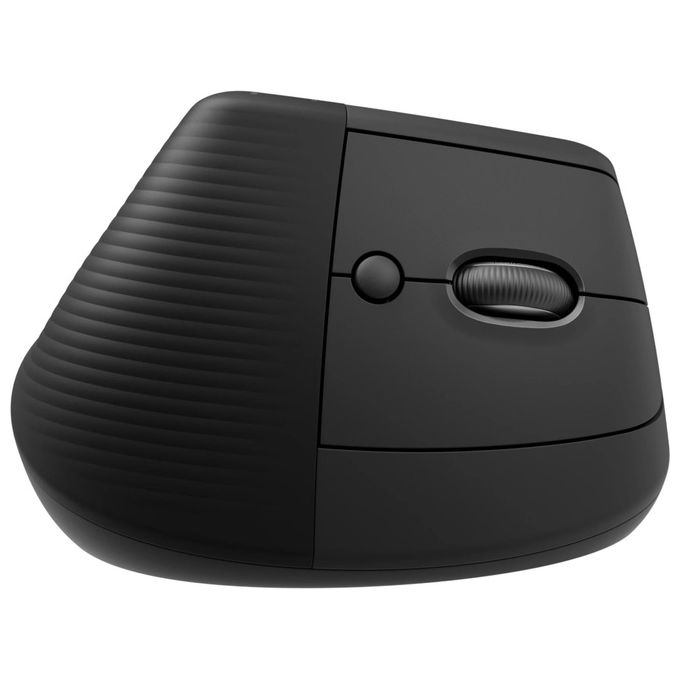 Logitech 910-006473 Lift Mouse Ergonomico Verticale Wireless Bluetooth Logi Bolt USB 4 Tasti Clic Silenziosi 4000 DPI colore Grafite