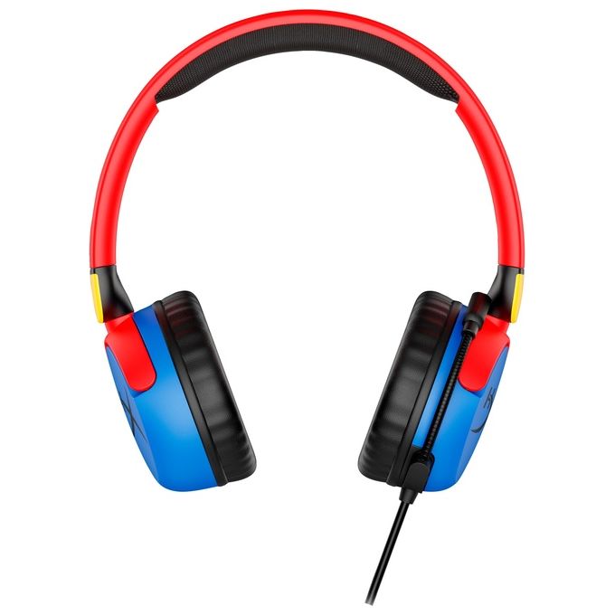 HyperX 7G8F3AA Cuffie Gaming Cloud Mini Cablate con Microfono Flip-to-Mute e Cavo Rimovibile Jack 3.5 mm colore Multicolore