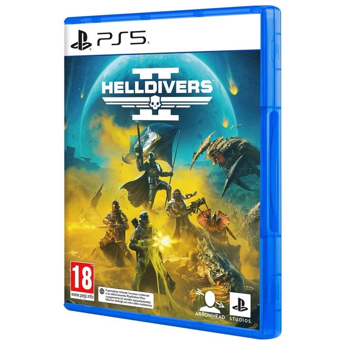 Sony Helldivers 2 Videogioco Standard per PlayStation 5 Sparatutto Multigiocatore PEGI 18