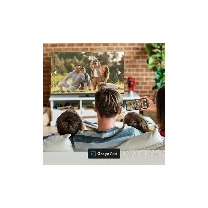 Thomson 32HG2S15W Smart TV LED 32'' HD Google TV DVB-T2 Wi-Fi Bluetooth 3 HDMI Classe E colore Bianco