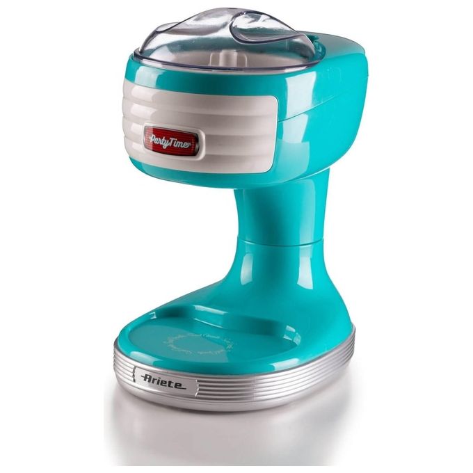 Ariete 00C007601AR0 Party Time Tritaghiaccio Elettrico 30 W Cestello Removibile Lame Acciaio Inox colore Azzurro