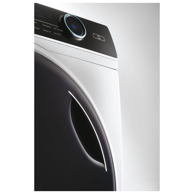 Haier HWD80-B14979 I-Pro Series 7 Lavasciuga Slim 8-5 Kg 1400 rpm Classe D Direct Motion Vapore (85x60x55 cm) colore Bianco