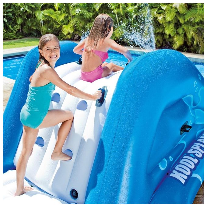 Intex 58849 scivolo gonfiabile 333 x 206 x 117 cm per divertimento in piscina e campeggio