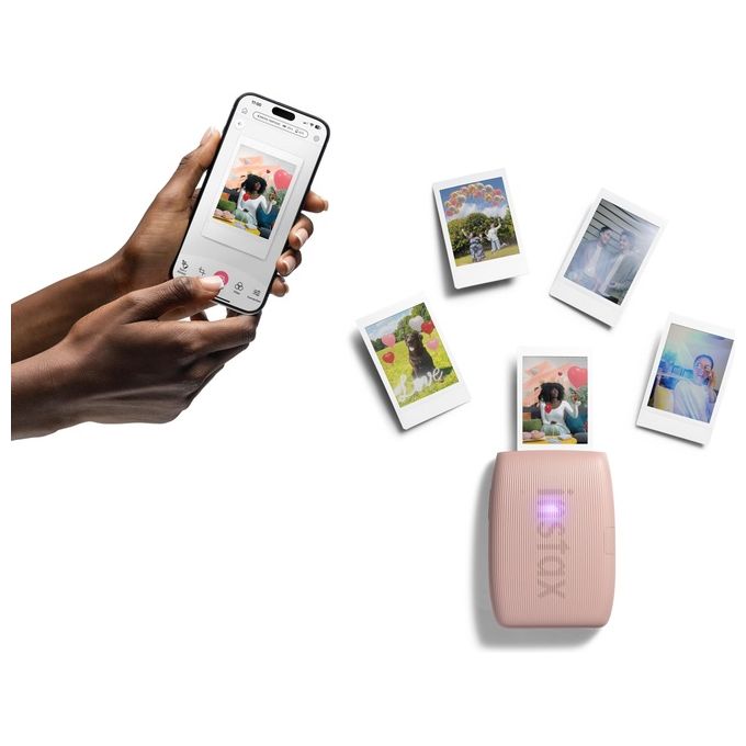 Fujifilm 86352 Instax Mini Link 3 Stampante Fotografica Bluetooth 5.1 800x600 dpi 15 sec USB-C colore Rosa