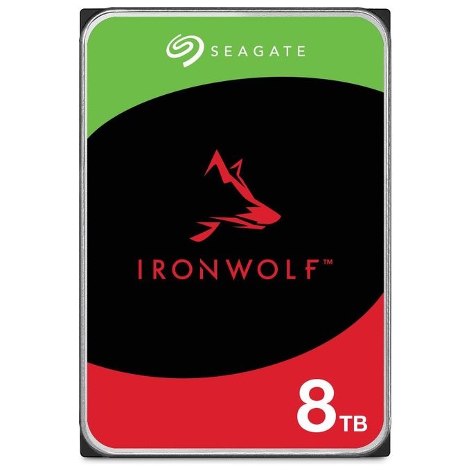 Seagate IronWolf ST8000VN004 Disco Rigido Interno 3,5'' 8000Gb Serial Ata III