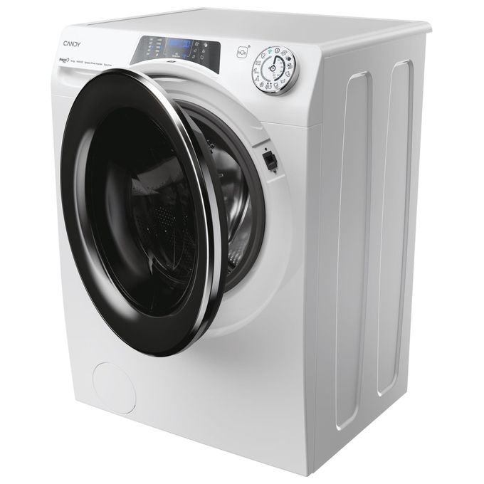Candy RapidO' PRO RP 4146BWMBC-1-S Lavatrice a carica frontale 14 Kg 1400 giri Classe A 15+1 Programmi Controllo remoto Speed-Drive Inverter 60x67x85 Bianco