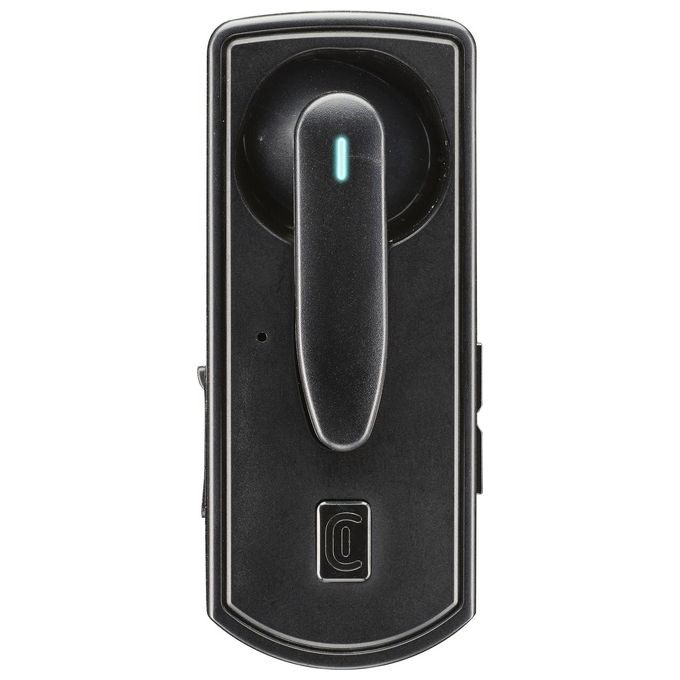 Cellularline BTCLIPPROK Clip Pro Auricolare Mono Bluetooth In-ear con Base di Ricarica e Clip Bluetooth 5.3 ANC 5h colore Nero