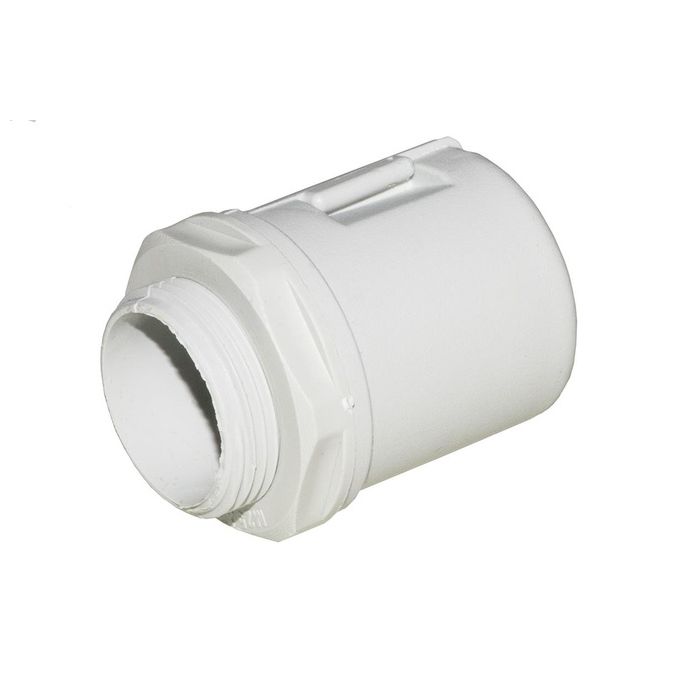 Link Adattatore a Spirale per Condotta Corrugata Diametro 25mm