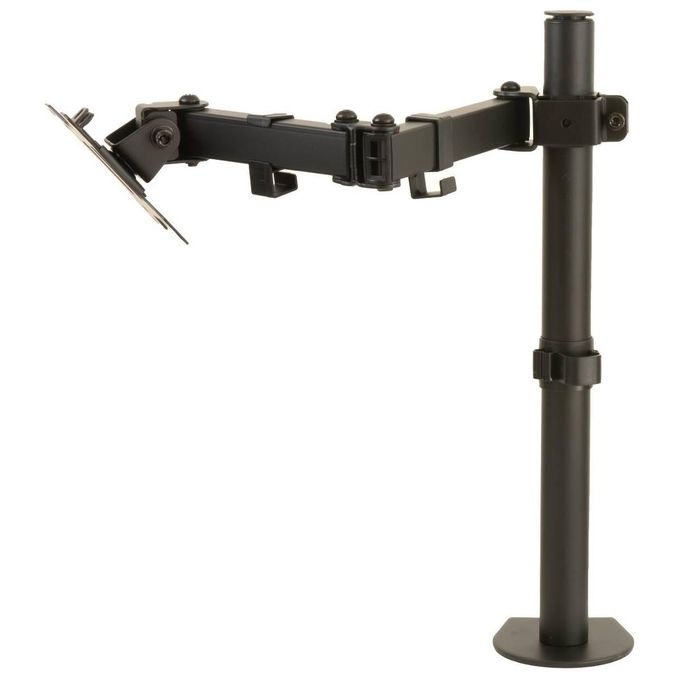 Link Braccio Supporto da Tavolo con Morsa a Due Snodi per Monitor 13-32'' Fino a 8Kg