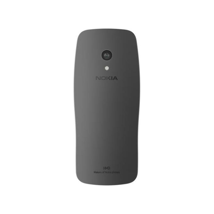 Nokia 1GF025CPA2L08 3210 Telefono Cellulare Basico 4G Dual SIM Display 2.4'' Fotocamera 2 MP Bluetooth 5.0 Radio FM 1450 mAh colore Nero