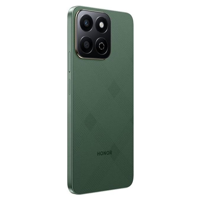 Honor 200 SMART Smartphone 5G 6.8'' 120Hz Snapdragon 4 Gen 2 4 GB RAM 256 GB Dual SIM Android 14 5200 mAh colore Verde Foresta