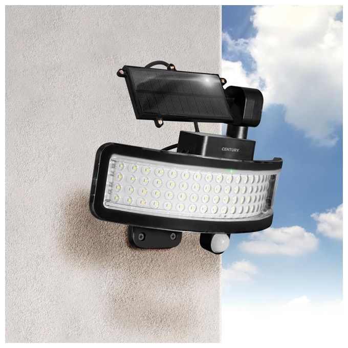 Century Proiettore Led Solare Girasole 7W 800L