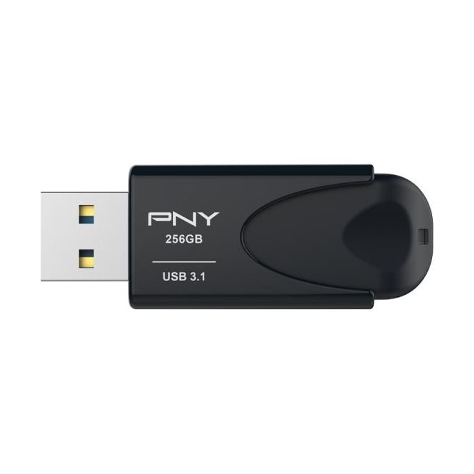 PNY FD256ATT431KK-EF Attache 4 Unita' Flash USB 256 GB USB tipo A 3.2 Gen 1 (3.1 Gen 1) colore Nero