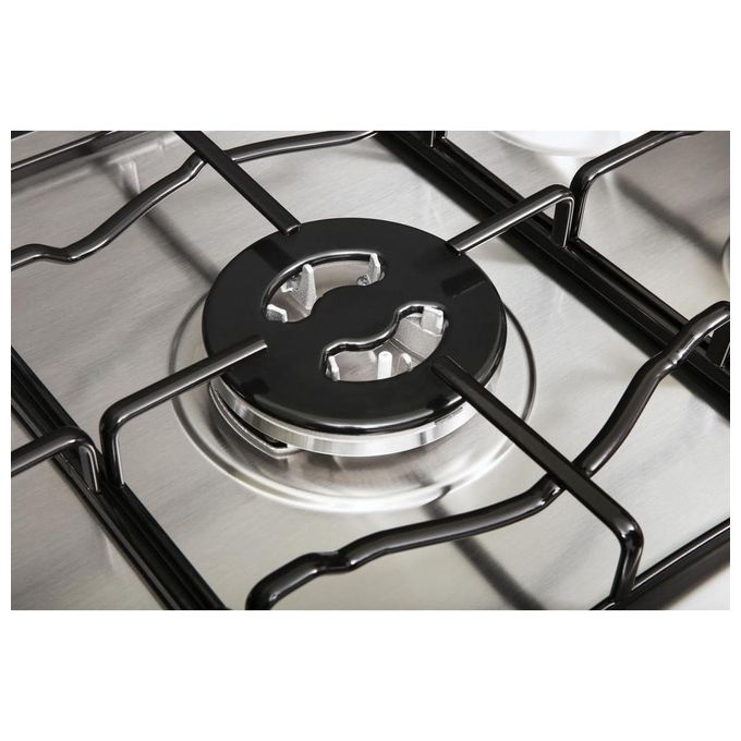 Hotpoint Ariston PCN 752 T -IX-HAR Piano Cottura a Gas 5 Zone 75 cm Acciaio Inox