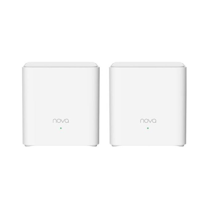 Tenda EX3-2 Sistema Mesh AX1500 Wi-Fi 6 Dual-band 2.4 GHz 5 GHz 1201 Mbit-s Bianco