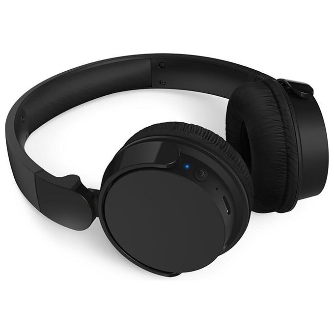 Philips TAH4209BK-00 Serie 4000 Cuffie a Padiglione Wireless Bluetooth 5.3 55h autonomia ricarica rapida USB-C colore Nero