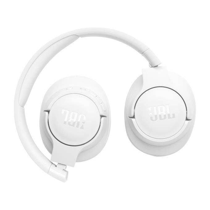 JBL JBLT720BTWHT Tune 720BT Cuffie Wireless Over-Ear Bluetooth 5.3 Pure Bass 76h Autonomia colore Bianco