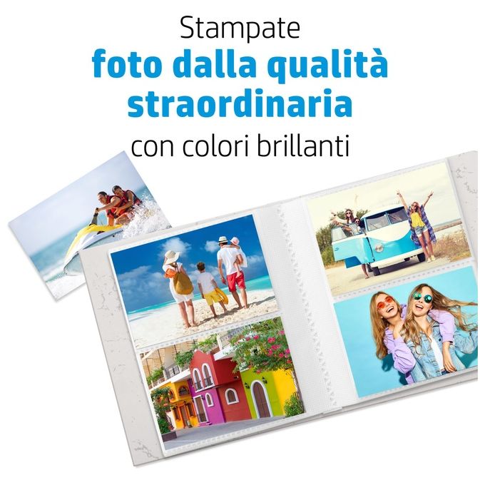 HP 7HF70A Carta Fotografica Bianco Opaco