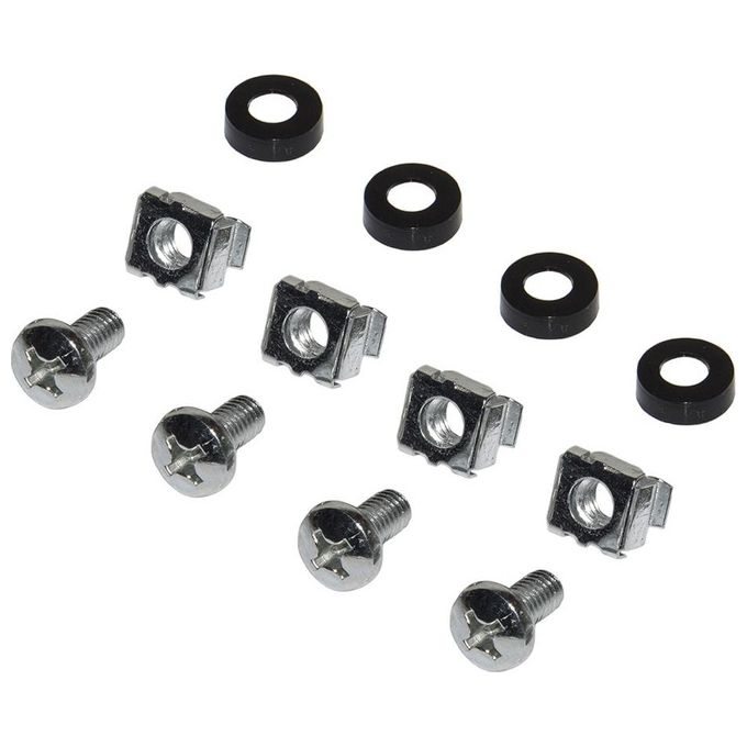 Link Pannello Patch 19'' Vuoto in Metallo per 8 Keystone Jack Nero