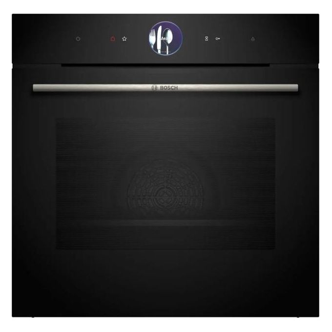 Bosch HSG7261B1 Serie 8 Forno da incasso combinato a vapore 71 L Classe A+ Steam Plus AirFry Home Connect (59.5x59.4x54.8 cm) colore Nero