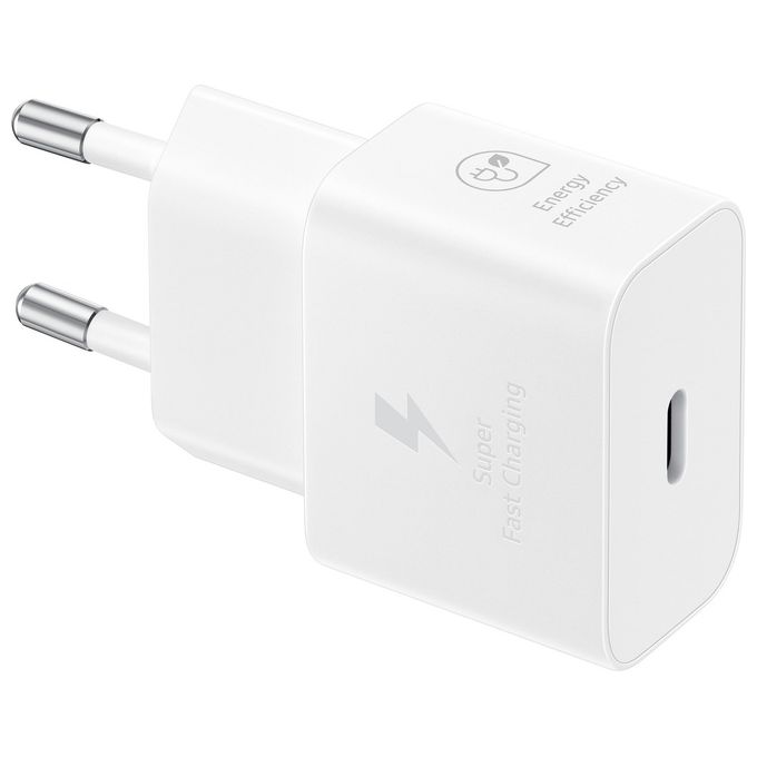 Samsung Caricabatterie Super Fast Charging 25W con Cavo da Usb Type-c a Usb Type-c