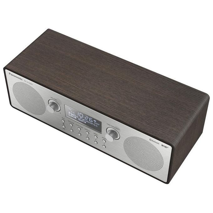 Panasonic Digital-Radio DAB+ BT Aux-In Marrone