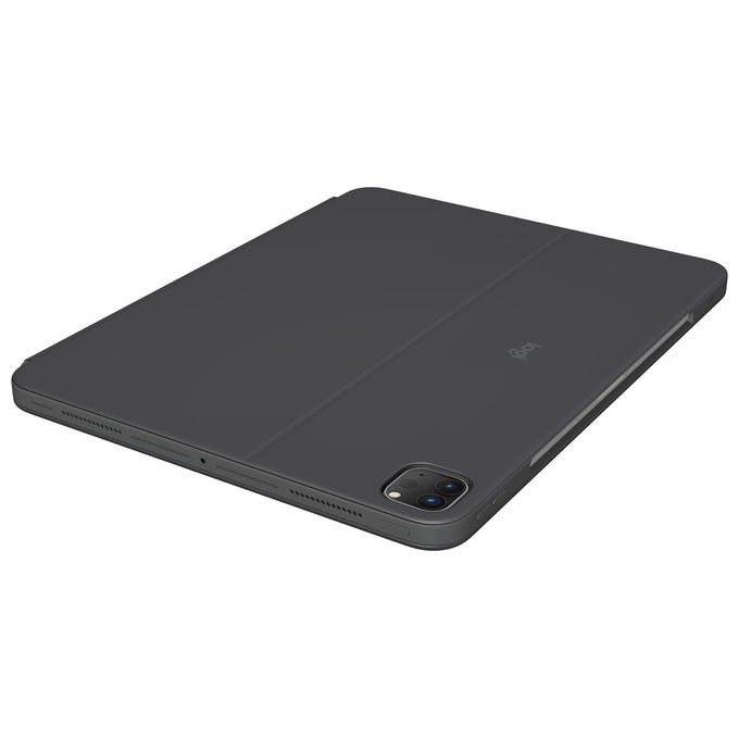 Logitech 920-012666 Combo Touch Custodia con Tastiera per iPad Pro 13'' QWERTY Italiano Smart Connector Trackpad colore Grafite