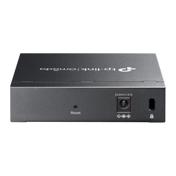 TP-Link ES205GP Omada Switch Gestito 5 porte Gigabit 4 porte PoE+ 65W Fanless colore Nero