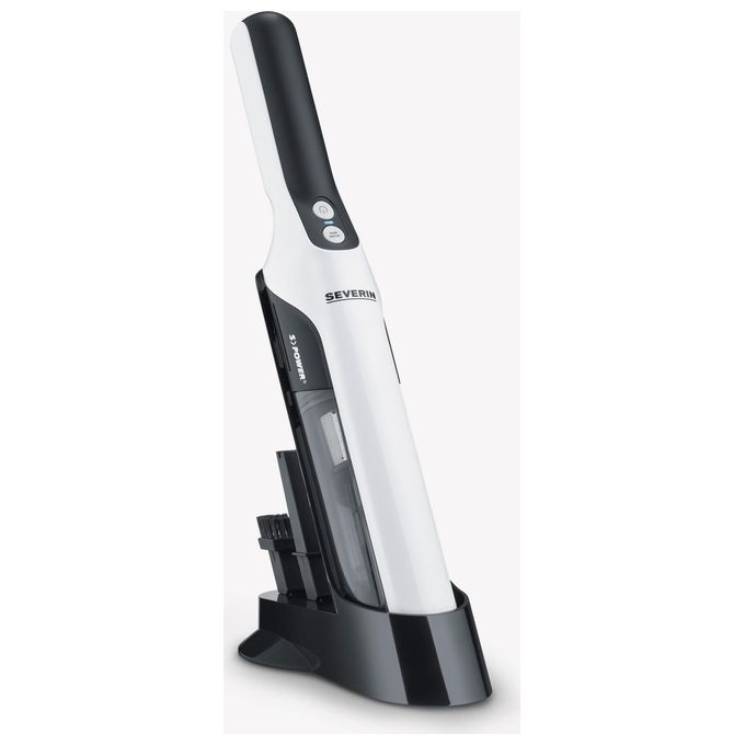 Severin HV7140 S'Power Aspirapolvere Senza Fili Senza Sacchetto 0,2 L Autonomia 30 min 120 W 79 dB colore Nero Bianco