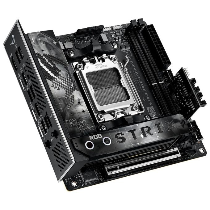 ASUS 90MB1IW0-M0EAY0 ROG Strix X870-I Scheda madre AM5 DDR5 USB4 Wi-Fi 7 Mini-ITX colore Nero