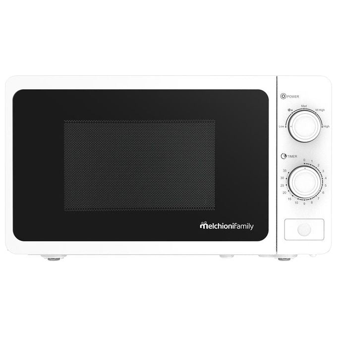 Melchioni ONDA Forno a Microonde con Grill 20 L 800 W Timer 35 min Controllo Manuale colore Bianco