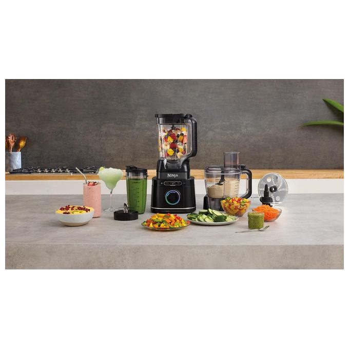 Ninja TB401EU Detect Power Mixer and Processor Pro Robot da cucina 2,1 L 1200 W 10 velocita' 20 programmi colore Nero