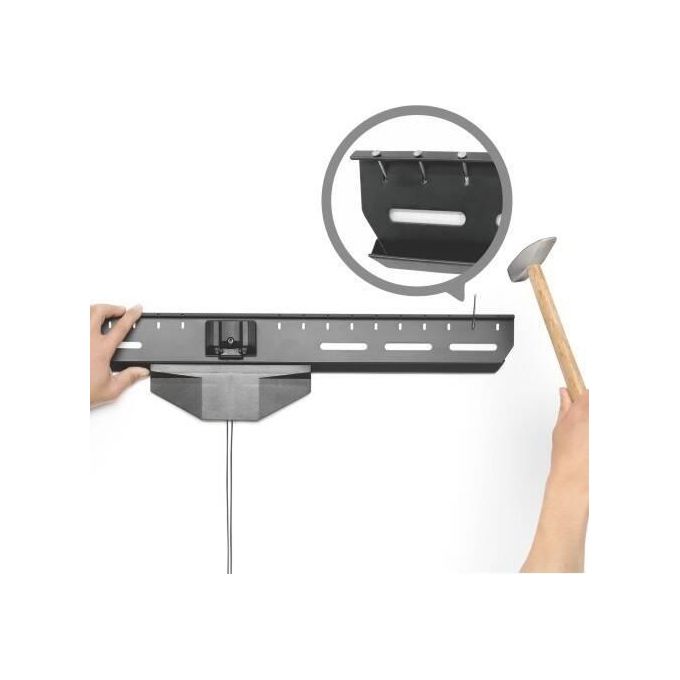 Link Supporto Monitor 37''-80'' Fino a 50 Kg per Pareti Cartongesso Legno