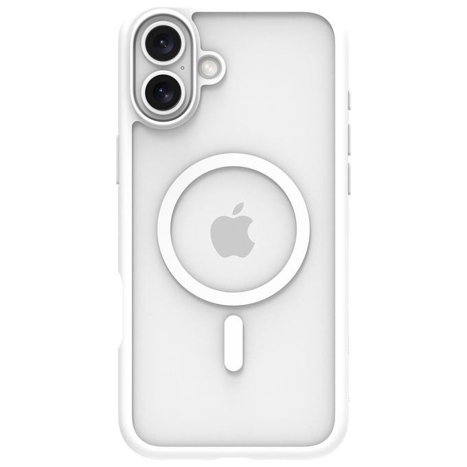 Dbramante1928 GN67WH006368 Grenen Cover MagSafe per iPhone 16 Plus plastica riciclata 100% protezione 2m colore Bianco
