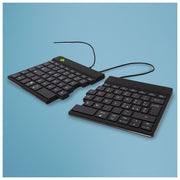 R-Go Tools RGOSP-ITWIBL R-Go Split Tastiera Ergonomica Divisa QWERTY Italiano USB Cablata Forbici Plug and Play colore Nero