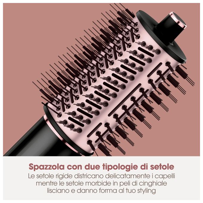 Shark HD424EU FlexStyle Asciugacapelli Styler 3in1 1400W tecnologia Coanda 4 accessori inclusi colore Nero Rose Gold