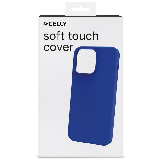 Celly Cromo Cover per iPhone 15 Pro Max Blu
