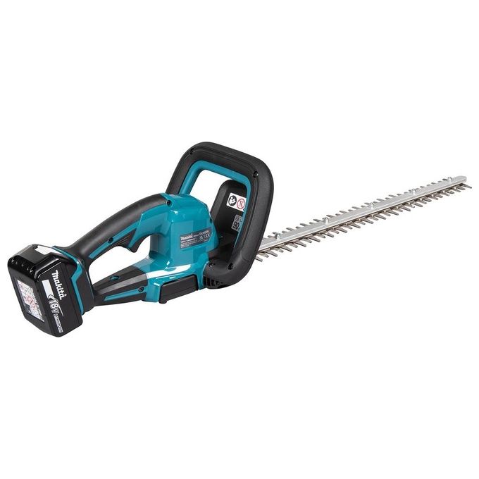 Makita DUH506RF Tagliasiepi a Batteria Brushless LXT 18V 3.0Ah lama 50cm taglio 20mm colore Blu Nero