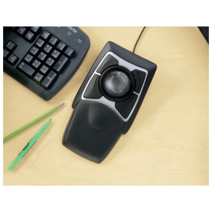 Kensington Trackball Optical Expert Mouse Usb-ps2 Mac-win