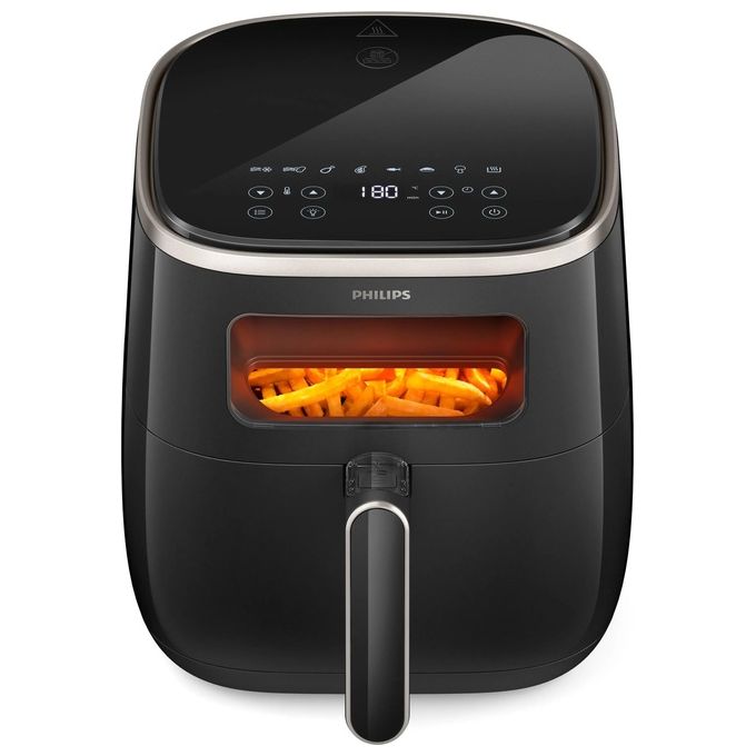 Philips HD9257-80 Friggitrice ad aria 5.6 L 1700 W 14 Programmi Display Touch colore Nero