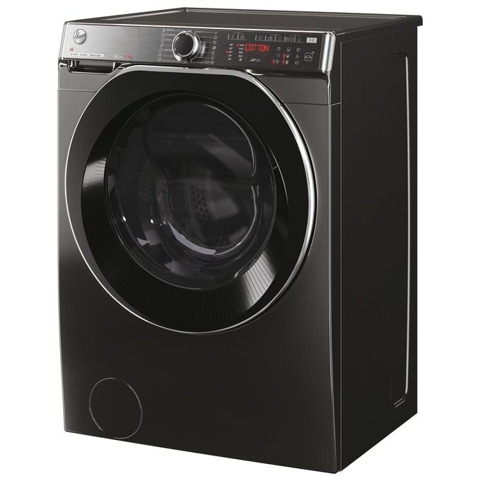 Hoover H5WPB447AMBCB8-S H-Wash 550 Lavatrice Carica Frontale 7 Kg 1400 rpm Classe A Inverter Vapore Wi-Fi (85x60x45 cm) colore Nero