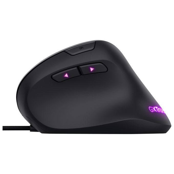 Trust GXT 144 Rexx Mouse Usb Ottico 10000Dpi Mano Destra Nero
