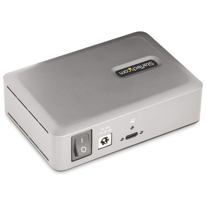 StarTech.com 10G5A2CS-USB-C-HUB Hub USB-C 7 Porte USB 3.2 Gen 2 10 Gbps Autoalimentato con Adattatore 65W colore Argento