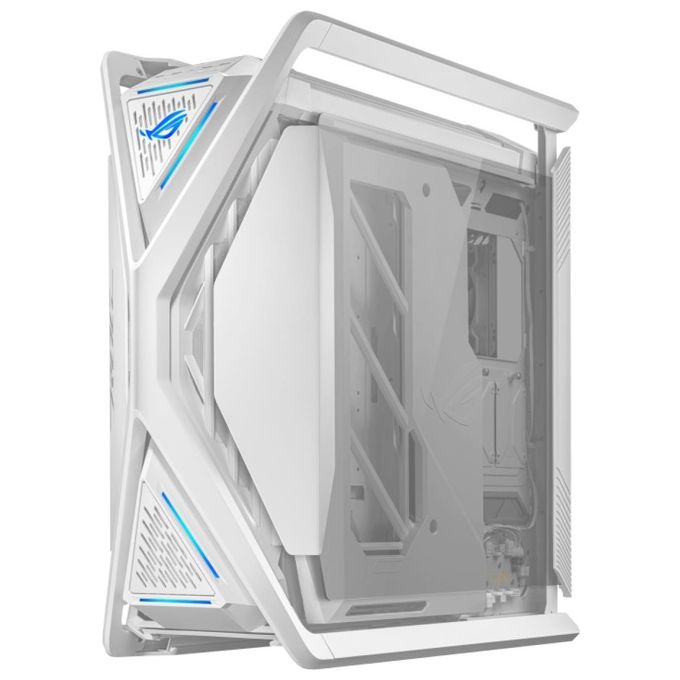 ASUS 90DC00F3-B39000 ROG Hyperion GR701 Case PC Full Tower Supporto E-ATX Radiatori 420 mm 4 Ventole 140 mm USB Type-C Doppia Porta 60W Aura Sync colore Bianco