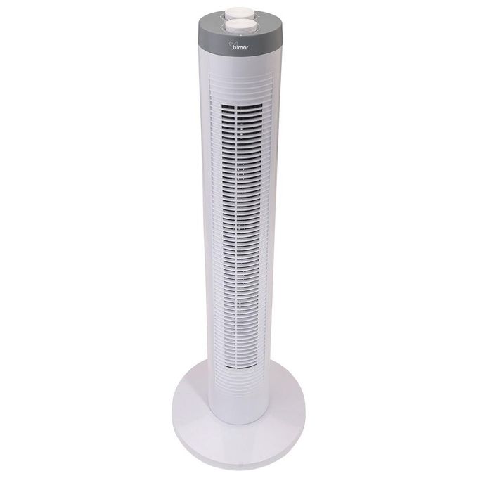 Bimar VC77 Ventilatore a Colonna 80 cm 3 Velocita' Timer 60 min Oscillazione Automatica Motore Induzione 45W colore Bianco
