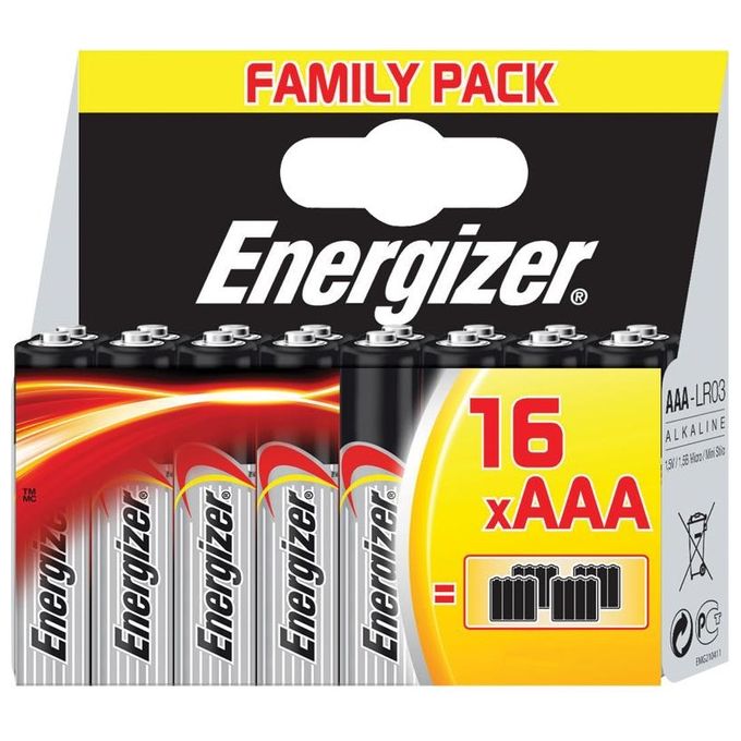 Energizer Pila Ministilo AAA 16 Pezzi